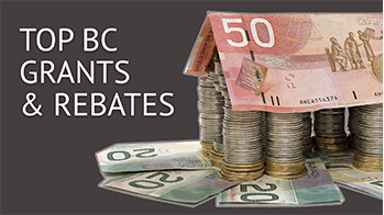 BC home grants & rebates